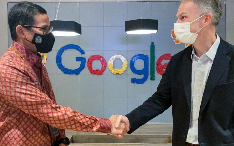 Menparekraf Kunjungi Google di Singapura, Tindak Lanjuti Kerja Sama Pelatihan dan Tren Pencarian Destinasi