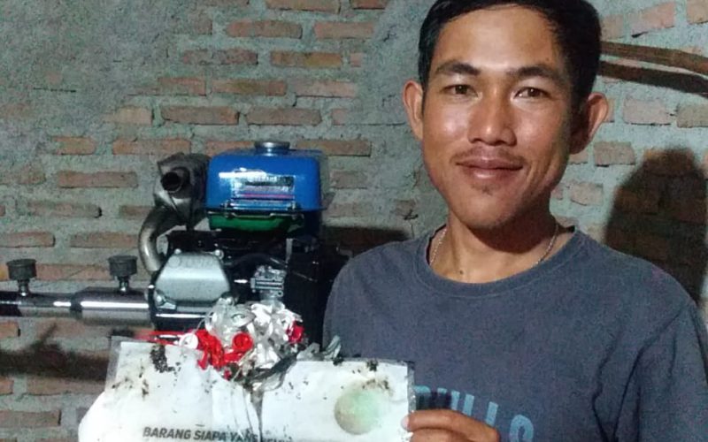Ketiban Rezeki, Warga Tanggamus Lampung Temukan Balon Udara Berisi Hadiah Uang