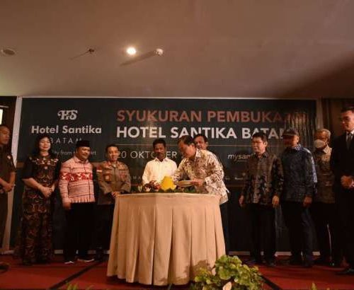 Hotel Santika Batam Diresmikan, Bintang 3 dengan Fasilitas Lengkap Siap Manjakan Tamu