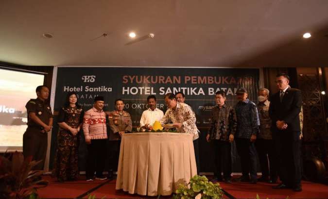 Hotel Santika Batam Diresmikan, Bintang 3 dengan Fasilitas Lengkap Siap Manjakan Tamu