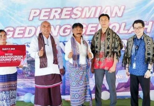 <strong>Bakti BCA Ulurkan Donasi untuk Pembangunan Sekolah Dasar Terdampak Badai Siklon NTT</strong>