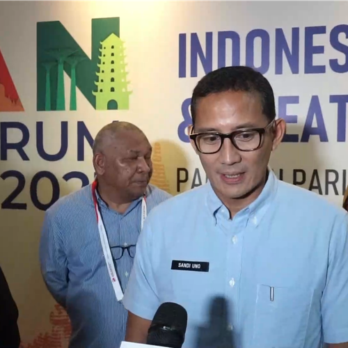 <strong>Menparekraf Optimistis Capai Target Rp 5 Miliar Nilai Transaksi di Pameran ATF 2023</strong>