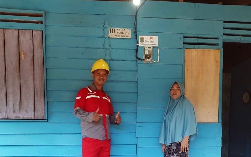 Program PMN Layani Listrik PLN 24 Jam di Tiga Desa Perbatasan RI-Malaysia